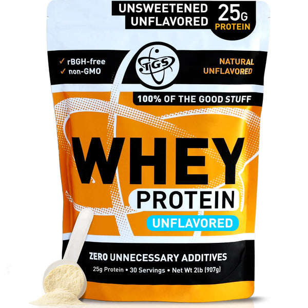 Whey protein powder with natural ingredients no artificial sweeteners preservatives growth hormones or unnecessary additives just pure whey